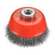 Osborn Spazzola a tazza D60, filettatura M14x2,0 filo d'acciaio crimpato 0,30mm T21-1