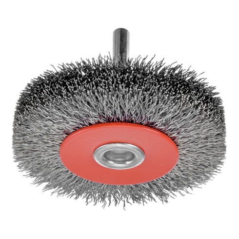 Osborn Spazzola D30x6, gambo 6mm, filo d'acciaio crimpato 0,20mm T6
