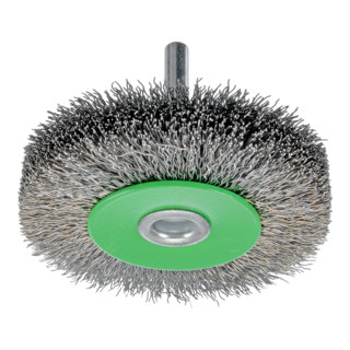 Osborn Spazzola D30x9, gambo 6mm, filo di acciaio inox crimpato 0,20mm T6