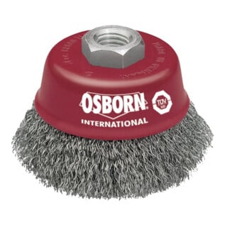 Osborn Topfbürste 75mm M14x2 gew. Draht 0,3mm