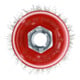 Osborn Topfbürste D60, Gewinde M14x2,0 gewellter Stahldraht 0,30 mm T21