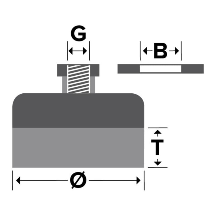 Osborn Topfbürste D60, Gewinde M14x2,0 gewellter Stahldraht 0,30 mm T21