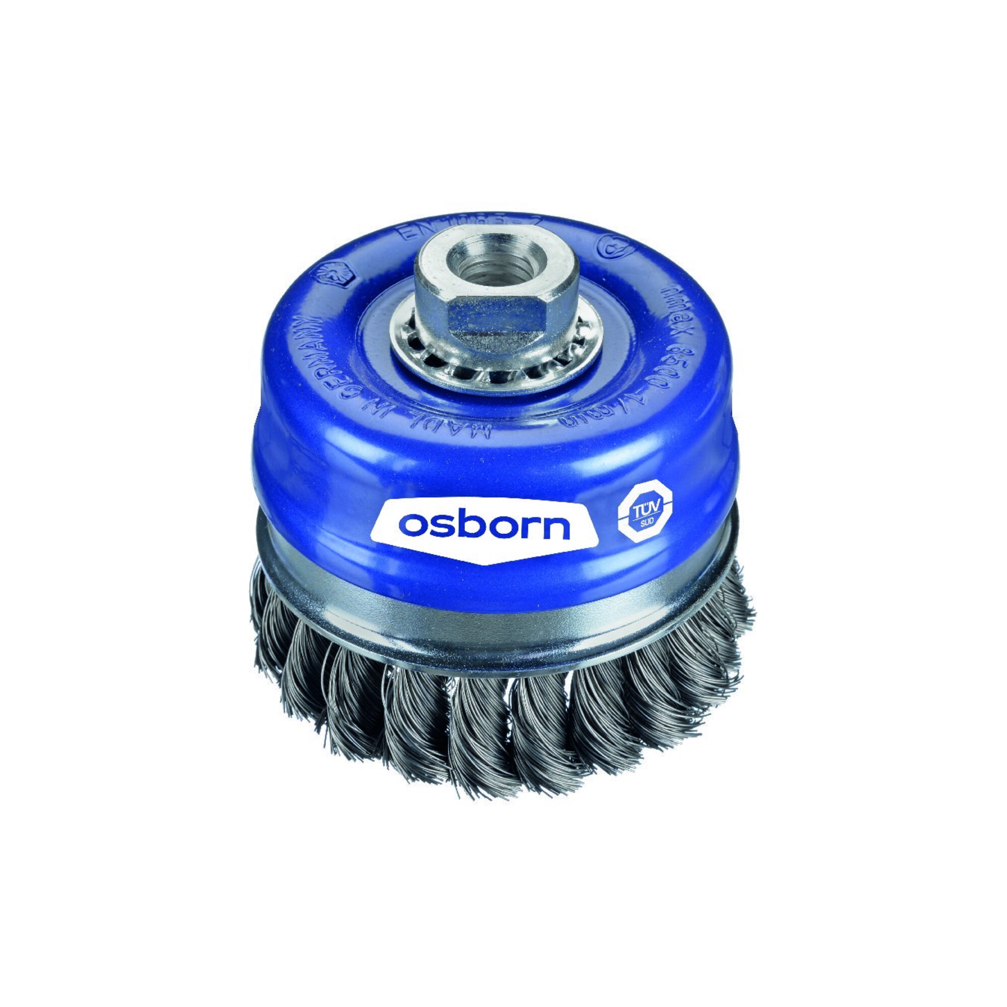 Osborn Topfbürste Stahld. M14 100x0,50mm gez.
