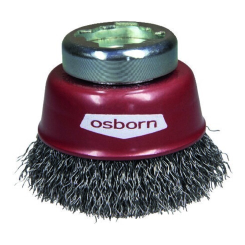 Osborn Topfbürste X-LOCK D.75mm M14 Drahtstärke 0,3mm STA 12500min-¹