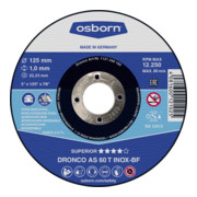 Osborn Trennscheibe AS60T Inox 115x1,0x22,23 mm T41-1