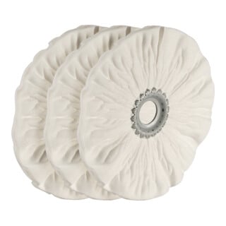 Osborn ultrafijne polijstvliesdoek ringenset, 3-delig voor polijsten, ring-⌀ 200 mm