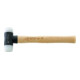 OSCA Marteau doux EVOSOFT, épaisseur 27 mm, tête nylon acier-1