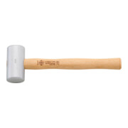 OSCA Marteau en aluminium cylindrique avec manche en hickory 1000g
