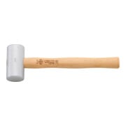 OSCA Marteau en aluminium cylindrique avec manche en hickory 750g