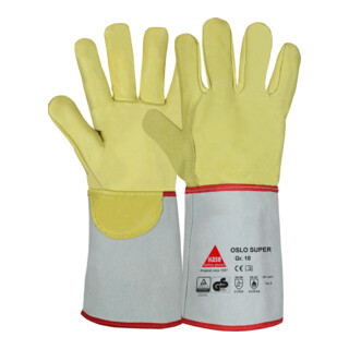 Gants de soudage Oslo-Super cuir grain de vache Oslo-Super