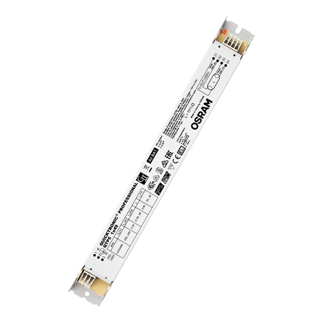 OSRAM Ballast électronique EVG QTP5 1x49/220-240