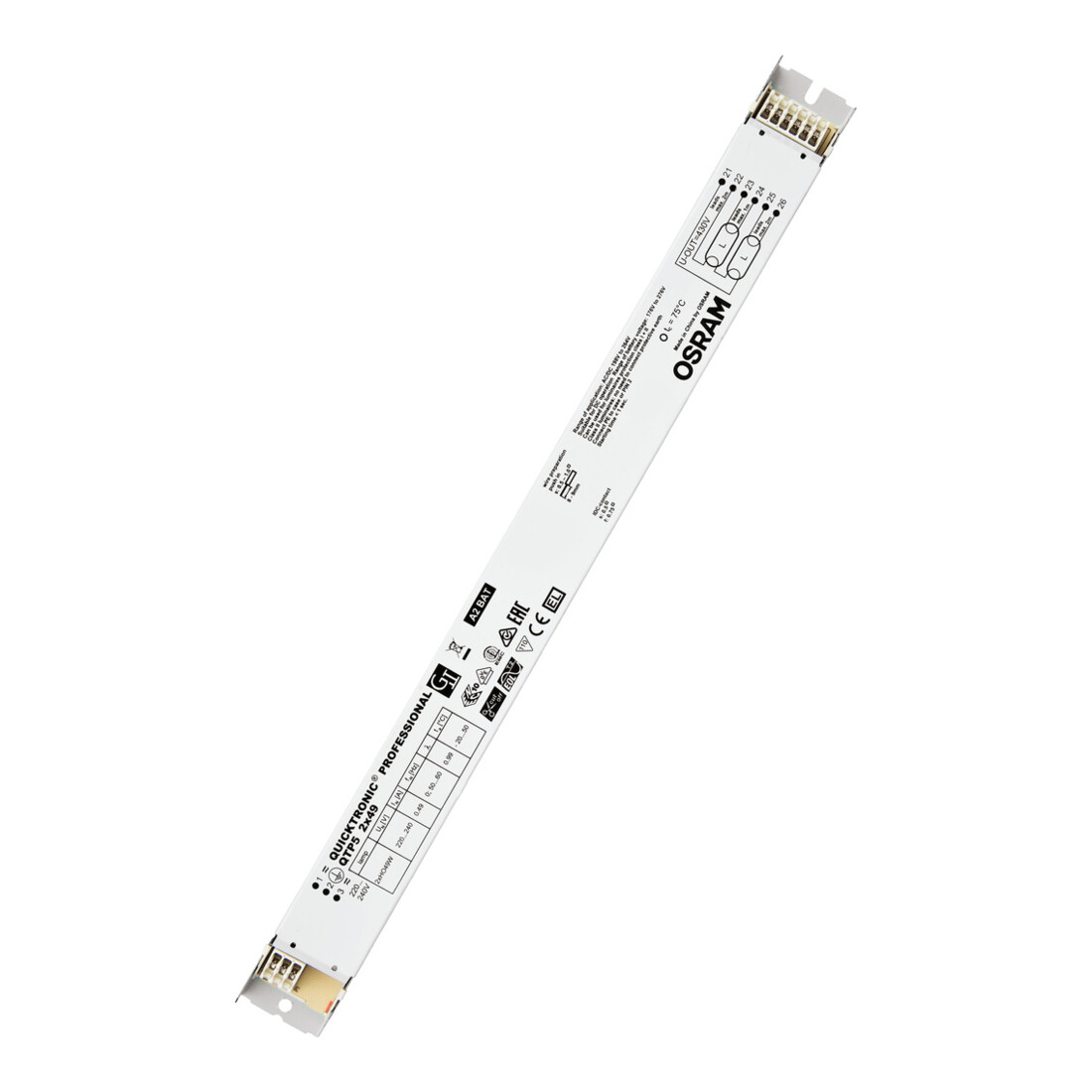 OSRAM Ballast électronique EVG QTP5 2x49/220-240