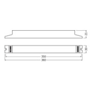 OSRAM Ballast électronique EVG QTP5 2x49/220-240-4