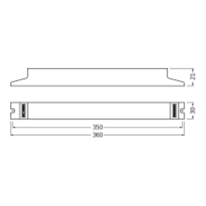OSRAM Ballast électronique EVG QTP5 2x49/220-240
