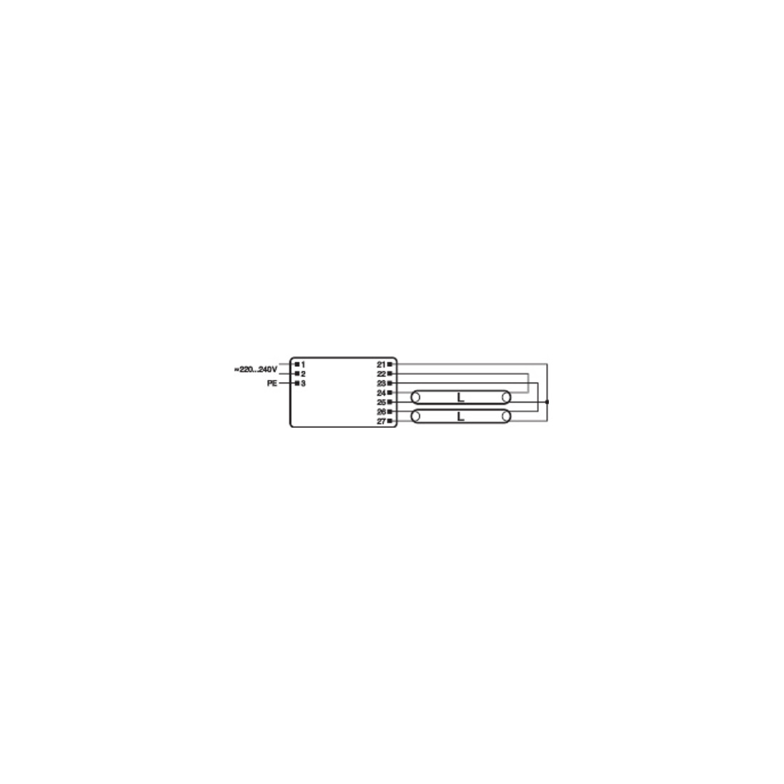 OSRAM Ballasts électroniques EVG QTi 2x14/24/21/39GII