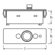 OSRAM BETRIEBSGERÄTE Bewegungssensor DALIeco LS/PD LI-3