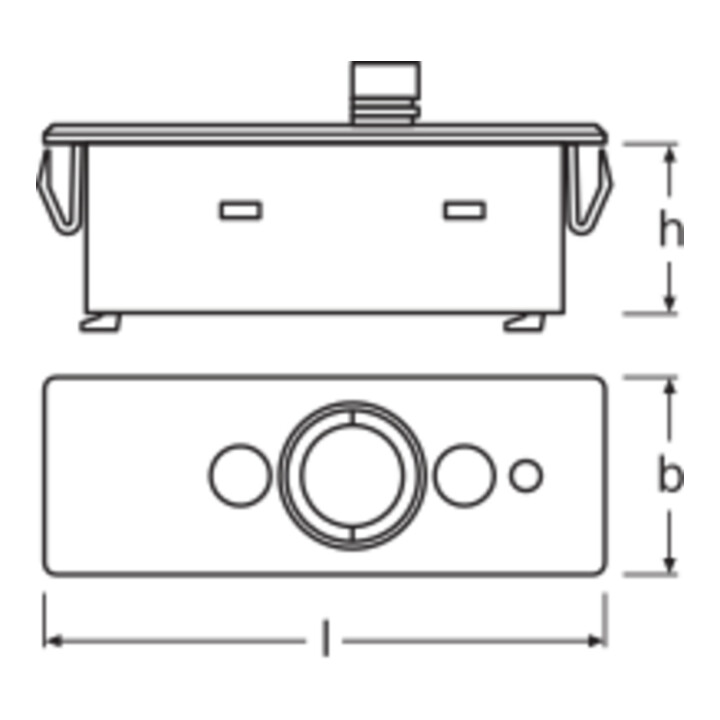 OSRAM BETRIEBSGERÄTE Bewegungssensor DALIeco LS/PD LI