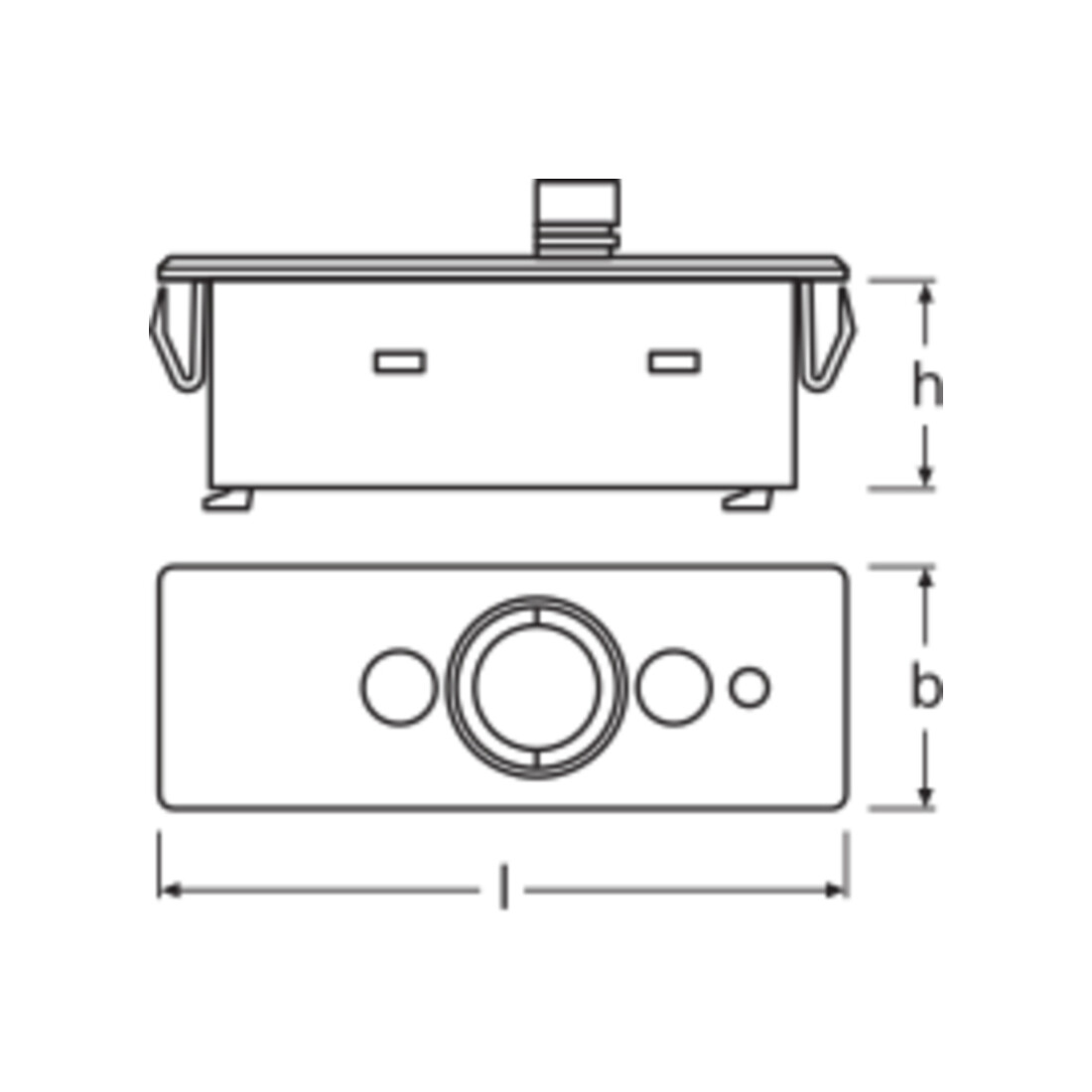 OSRAM BETRIEBSGERÄTE Bewegungssensor DALIeco LS/PD LI