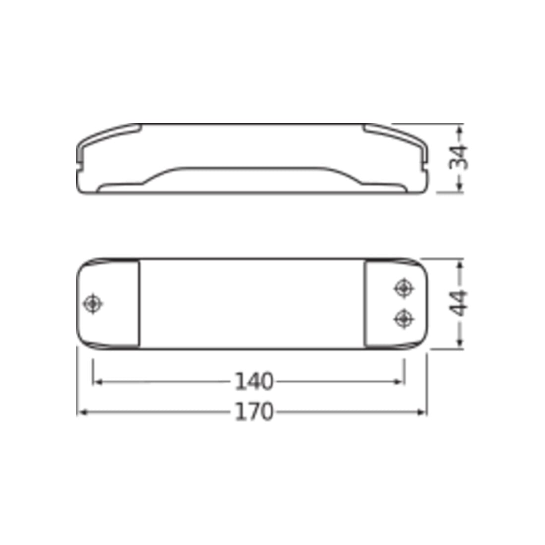 OSRAM BETRIEBSGERÄTE Elektronischer Trafo HTL105/230-240