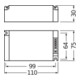 OSRAM BETRIEBSGERÄTE Elektronischer Trafo PTi 70/220-240 S-4