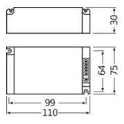 OSRAM BETRIEBSGERÄTE Elektronischer Trafo PTi 70/220-240 S-4