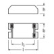 OSRAM BETRIEBSGERÄTE Elektronischer Trafo QTECO1x4-16/220-240S-3