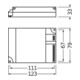 OSRAM BETRIEBSGERÄTE Elektronischer Trafo QTP-DE 2x10/13/22024