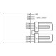 OSRAM BETRIEBSGERÄTE Elektronischer Trafo QTP-DE 2x10/13/22024