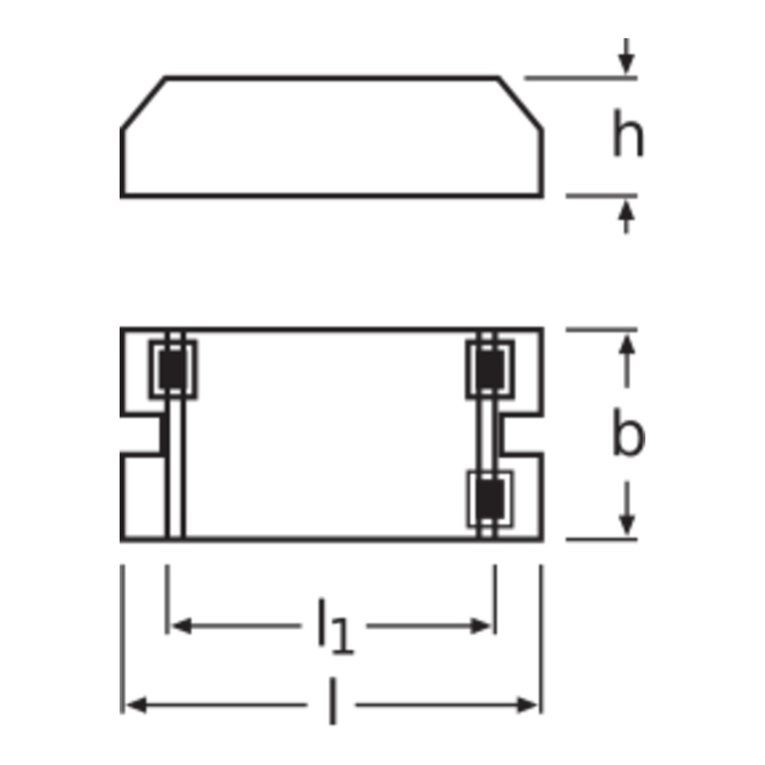 OSRAM BETRIEBSGERÄTE EVG QT-ECO 1x26 S