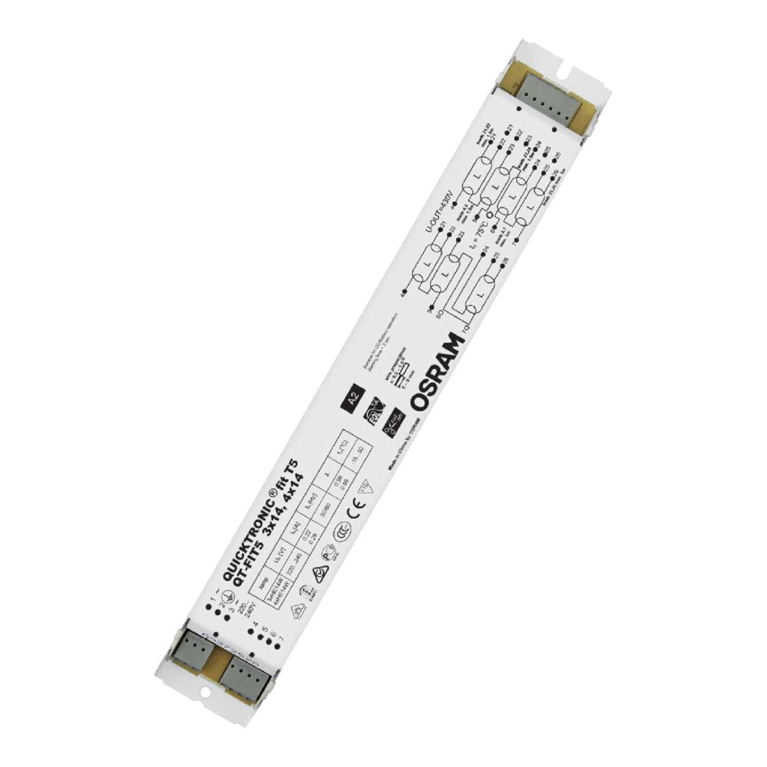 OSRAM BETRIEBSGERÄTE EVG QT-FIT5 3X14, 4X14