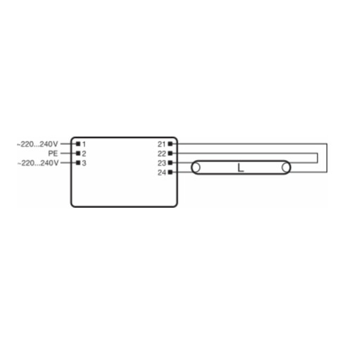 OSRAM BETRIEBSGERÄTE EVG QT-FIT8 1X36/220-240