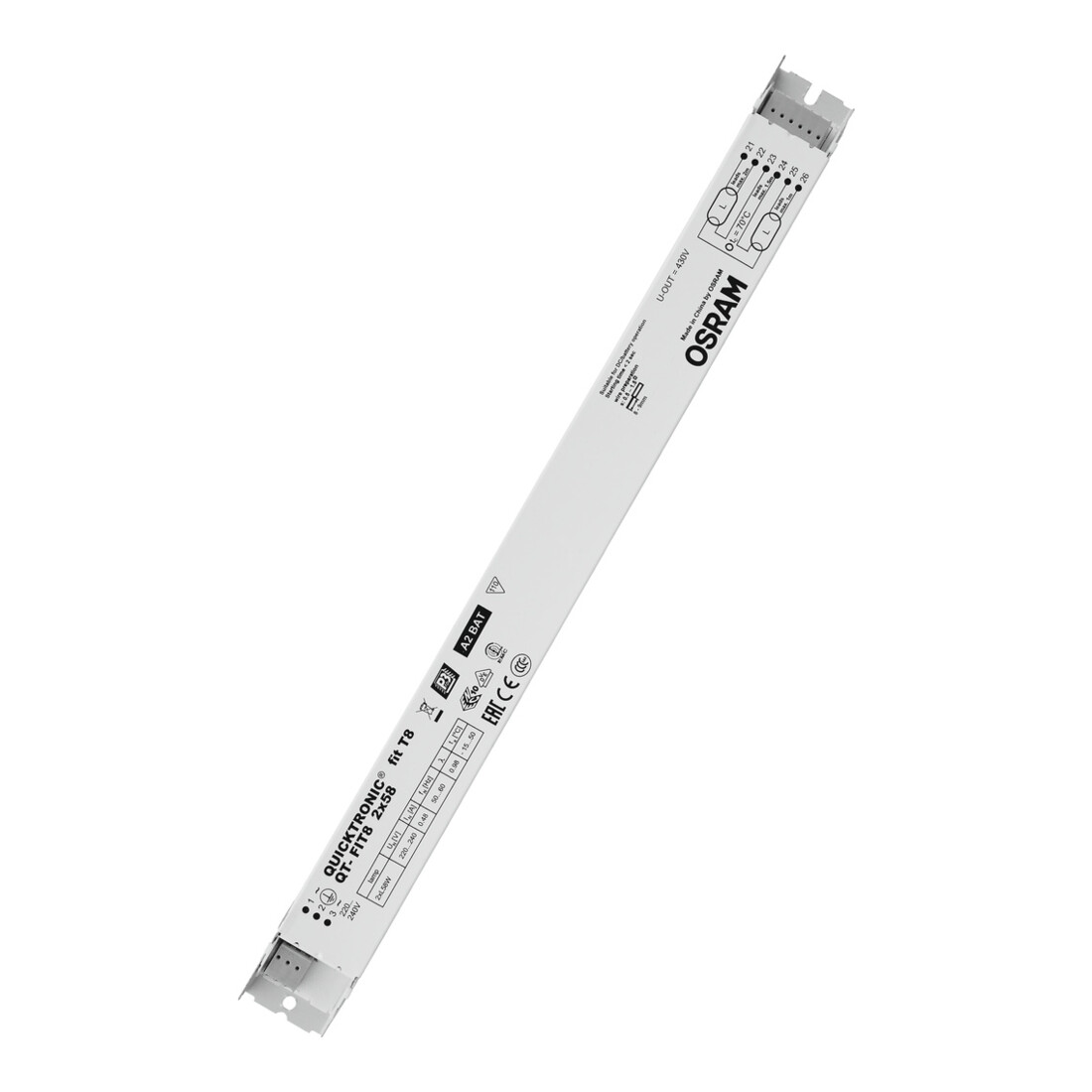 OSRAM BETRIEBSGERÄTE EVG QT-FIT8 2X58/220-240