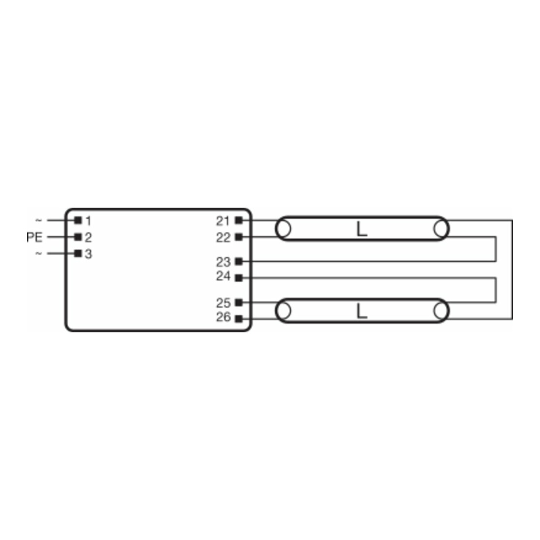 OSRAM BETRIEBSGERÄTE EVG QT-FIT8 2X58/220-240