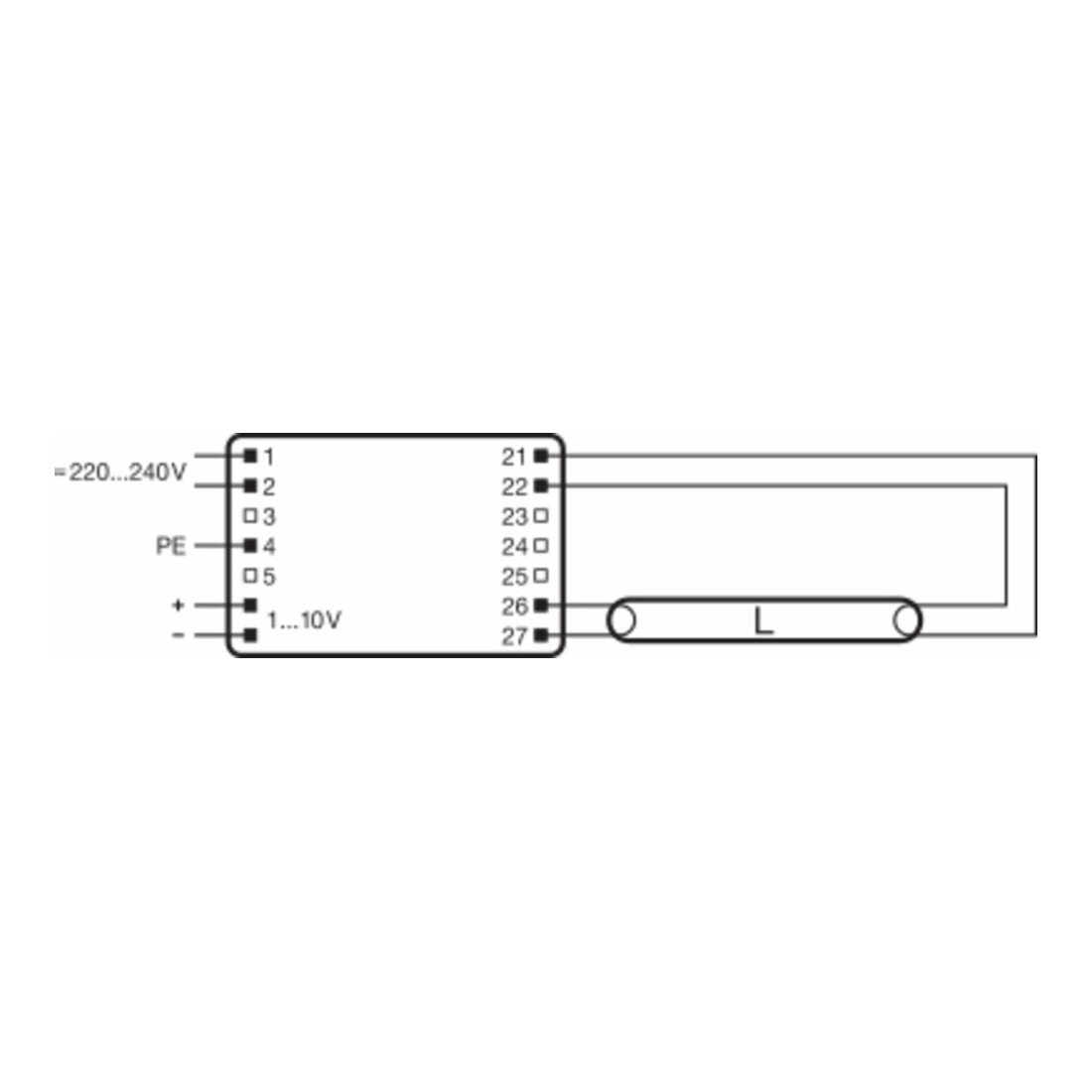 OSRAM BETRIEBSGERÄTE EVG QTI 1X28/54/220-240D