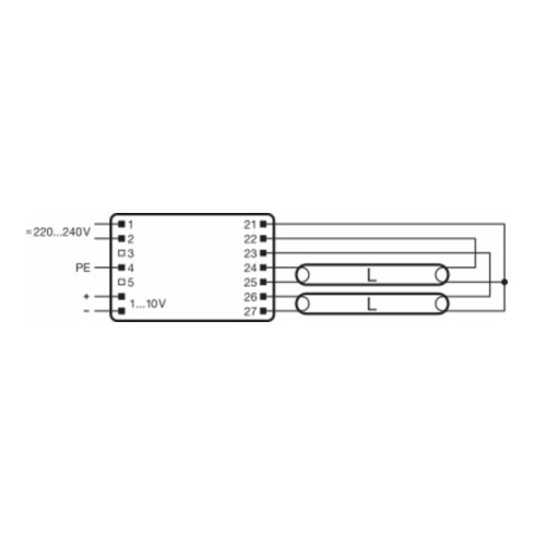 OSRAM BETRIEBSGERÄTE EVG QTI 2X28/54/220-240D