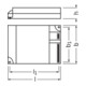 OSRAM BETRIEBSGERÄTE EVG QTI DALIT/E2x1842DIM-3