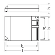 OSRAM BETRIEBSGERÄTE EVG QTI DALIT/E2x1842DIM-3