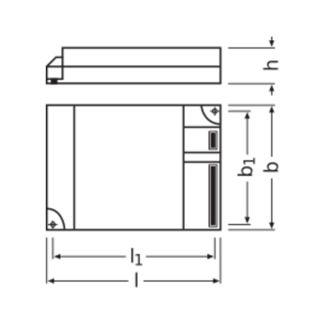 OSRAM BETRIEBSGERÄTE EVG QTI DALIT/E2x1842DIM