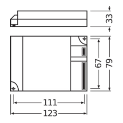 OSRAM BETRIEBSGERÄTE EVG QTi-T/E 2x18-42 DIM