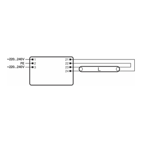 OSRAM BETRIEBSGERÄTE EVG QTP5 1x80/220-240