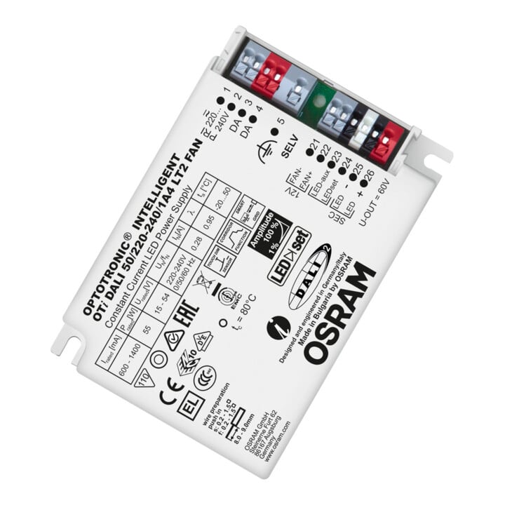 OSRAM BETRIEBSGERÄTE LED-Konverter 600...1400mA, 50W OTiDALI502202401A4LT