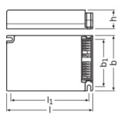 OSRAM BETRIEBSGERÄTE LED-Konverter 600...1400mA, 50W OTiDALI502202401A4LT-5