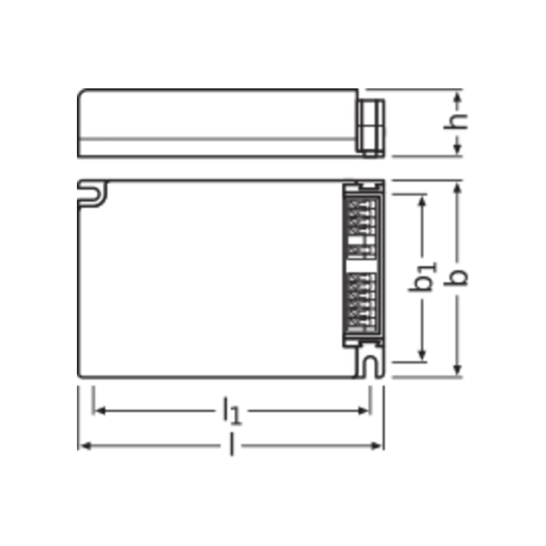 OSRAM BETRIEBSGERÄTE LED-Konverter 600...1400mA, 50W OTiDALI502202401A4LT