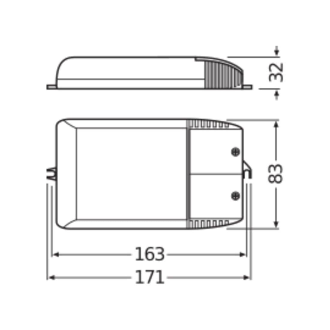 OSRAM BETRIEBSGERÄTE Transformateur électronique PTi 35/220-240 I