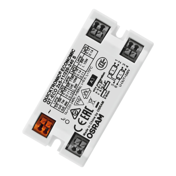 OSRAM BETRIEBSGERÄTE Transformateur électronique QT-ECO 2x5-11 S
