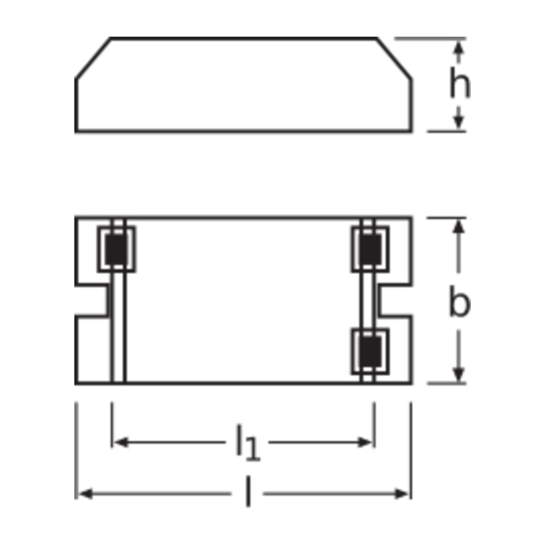 OSRAM BETRIEBSGERÄTE Transformateur électronique QT-ECO 2x5-11 S