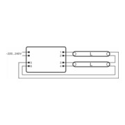 OSRAM BETRIEBSGERÄTE Transformateur électronique QT-ECO 2x5-11 S-5