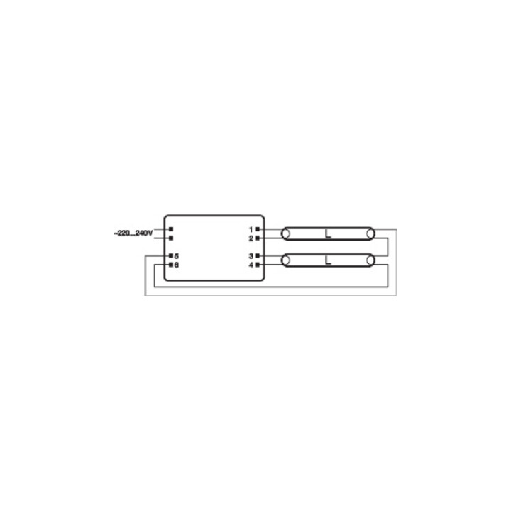 OSRAM BETRIEBSGERÄTE Transformateur électronique QT-ECO 2x5-11 S
