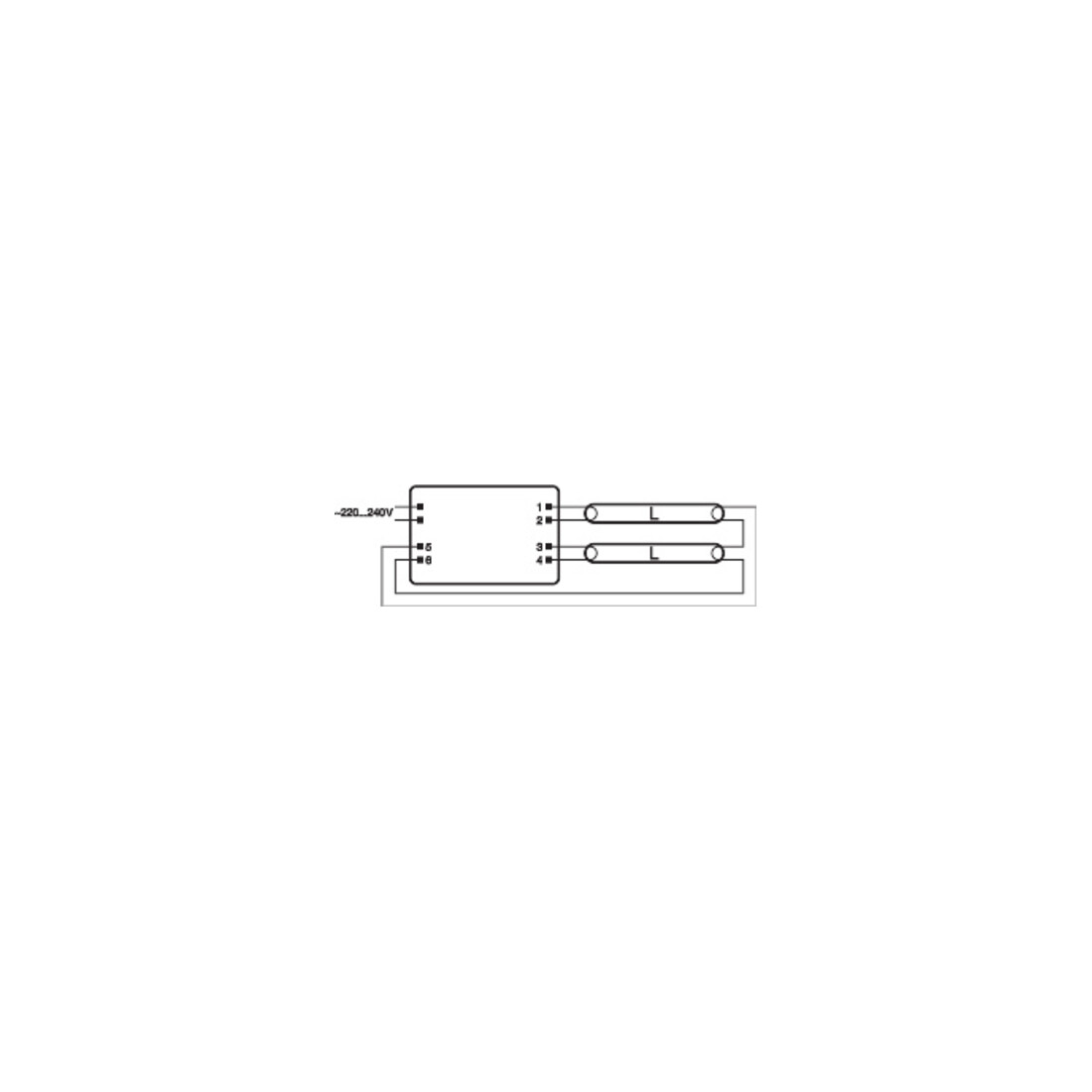 OSRAM BETRIEBSGERÄTE Transformateur électronique QT-ECO 2x5-11 S