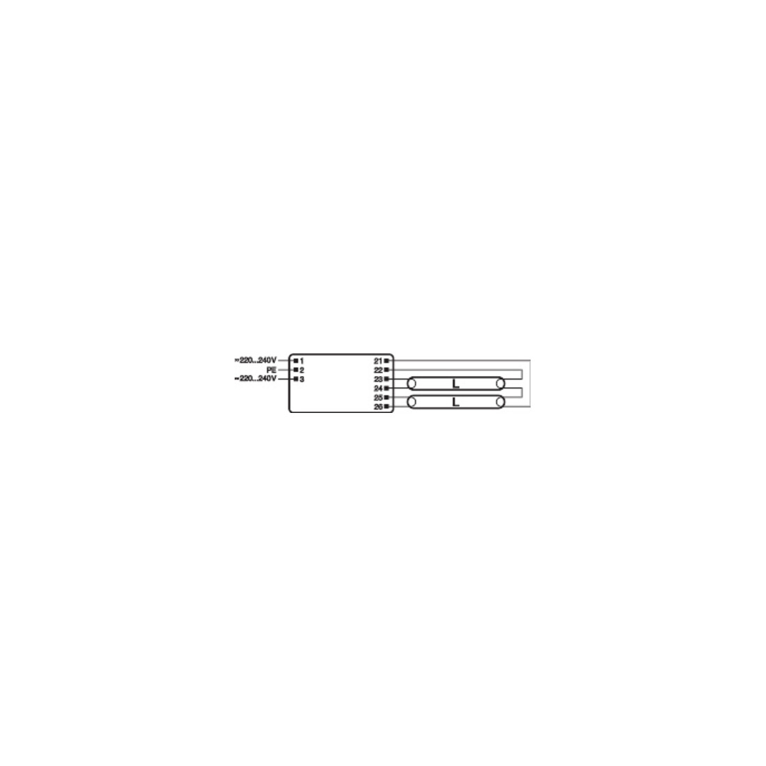 OSRAM BETRIEBSGERÄTE Transformateur électronique QTP-OPTIMAL 2x18-40